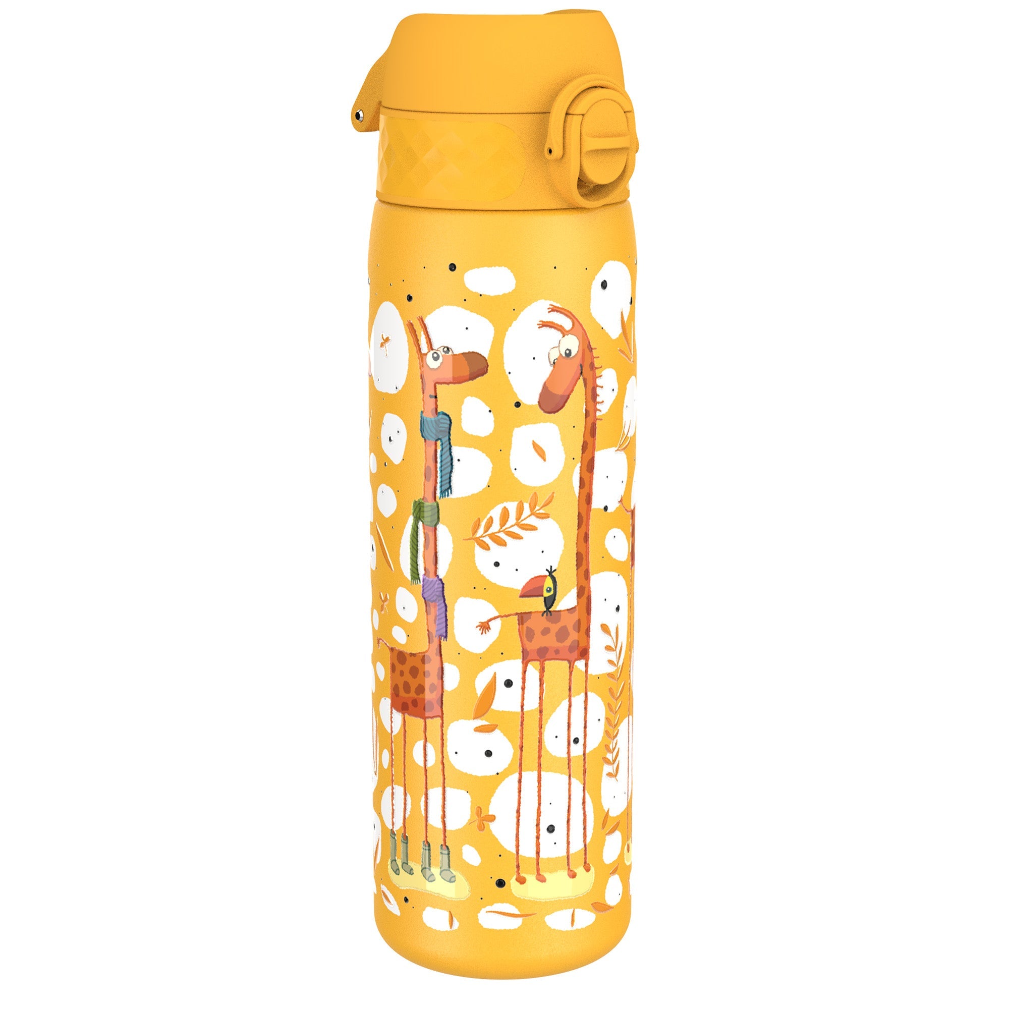 Leak-Proof Stainless Steel Slim Water Bottle 600ml | Giraffe