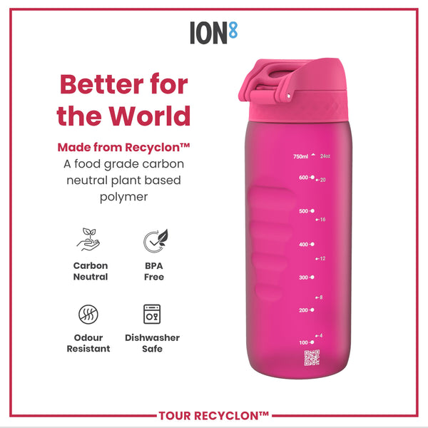 Bottle, Recyclon, Pink, 750ml