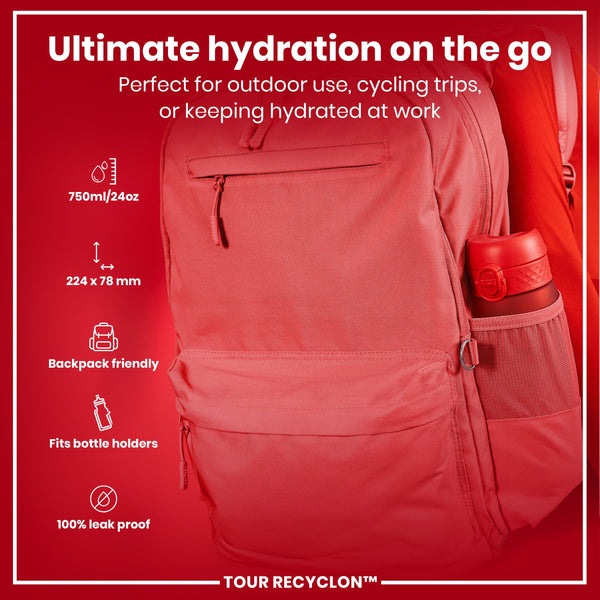 Bottle, Recyclon, Red, 750ml