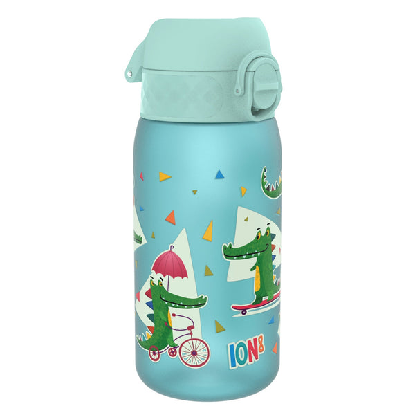 Leak Proof Kids Water Bottle, Recyclon, Crocodiles, 350ml (12oz)
