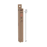 A white straw designed for Ion8 bottles is displayed next to its brown packaging. The box reads 