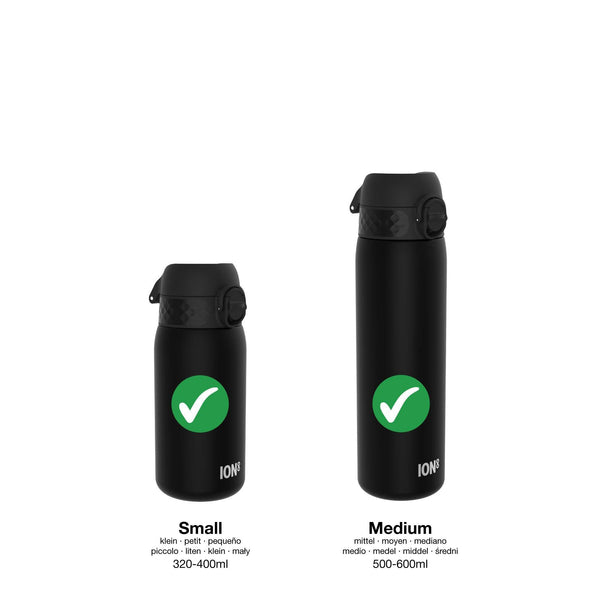 Leak Proof Water Bottle Accessory, Replacement Lid, Grey, Small / Medium