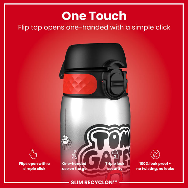Tom Gates x ION8 Water Bottle, Recyclon, Rockstar, 500ml (18oz)