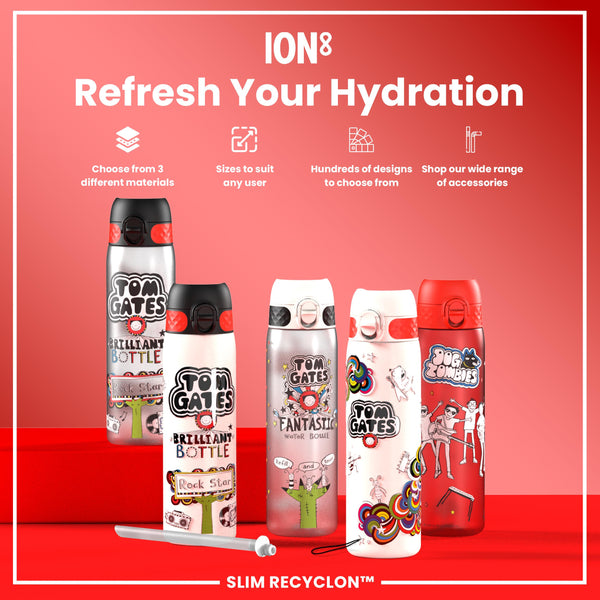 Tom Gates x ION8 Leakproof, Recyclon, Dog Zombies, 500ml (18oz)