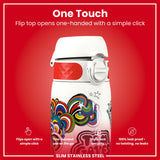 Tom Gates x ION8 Water Bottle, Stainless Steel, Classic Monsters, 600ml (20oz)