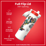 Tom Gates x ION8 Water Bottle, Stainless Steel, Classic Monsters, 600ml (20oz)