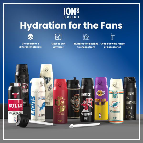 NBA x ION8, Insulated Steel Bottle, GS Warriors, 750ml (24oz)