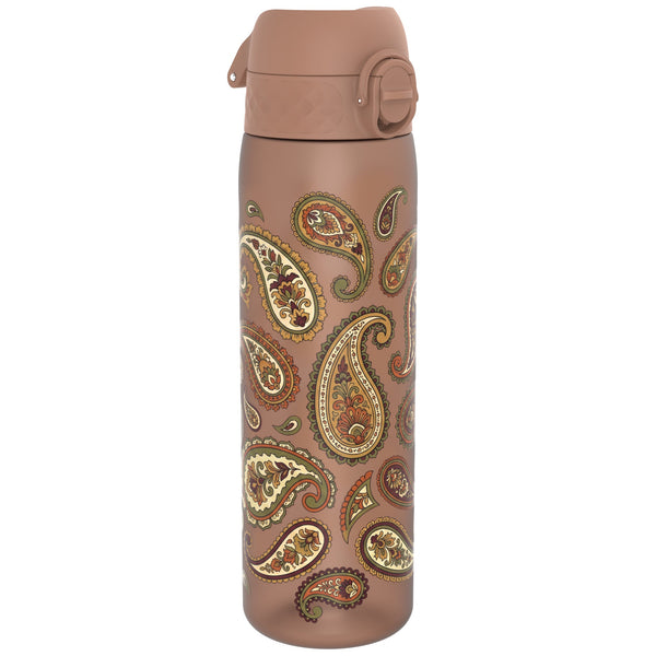 Leak Proof Slim Water Bottle, Recyclon, Paisley, 500ml (18oz)