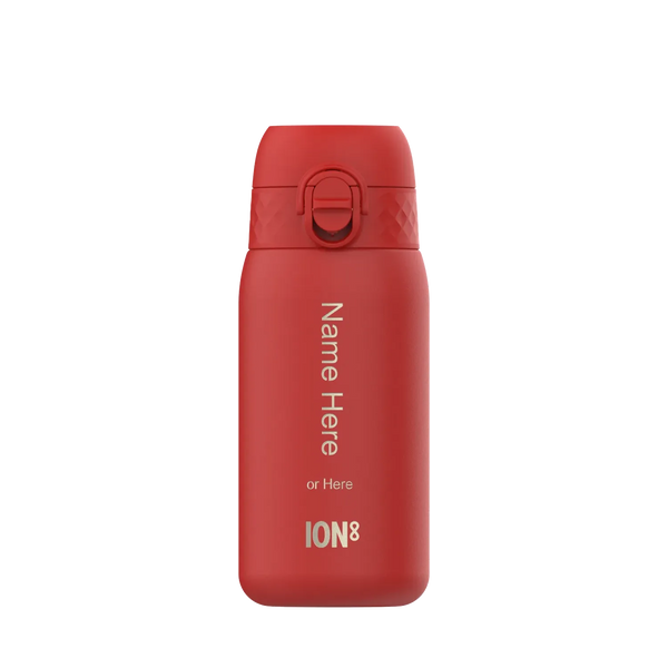 Leak Proof Water Bottle, Personalised, Stainless Steel, 400ml