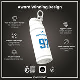 NFL x Ion8 Sports, Insulated Bottle, GameDay Series, Hutchinson Lions, 750ml (24oz)