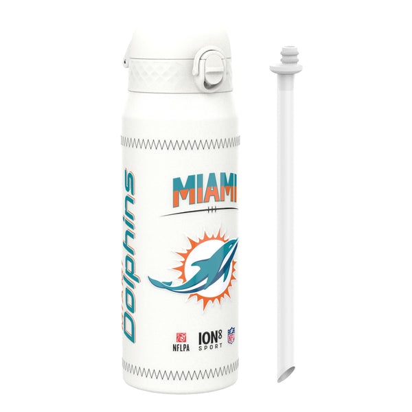 NFL x Ion8 Sports, Insulated Bottle, GameDay Series, Tua Dolphins, 750ml (24oz)
