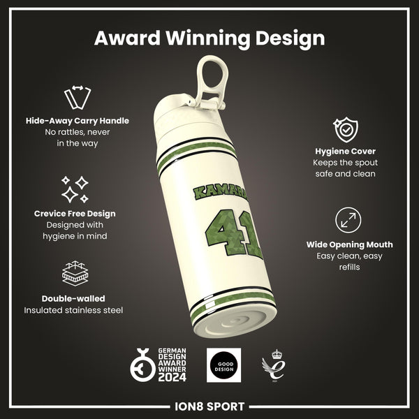 NFLPA x ION8, Insulated Bottle, Icon Series, Alvin Kamara, 750ml (24oz)