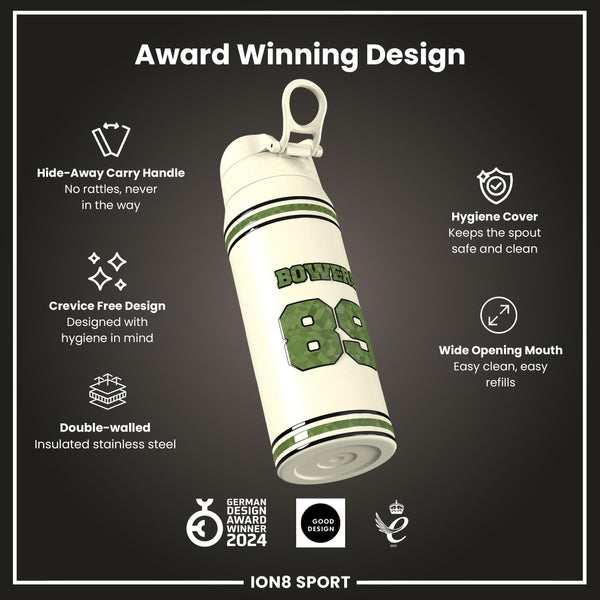 NFLPA x ION8, Insulated Bottle, Icon Series, Brock Bowers, 750ml (24oz)