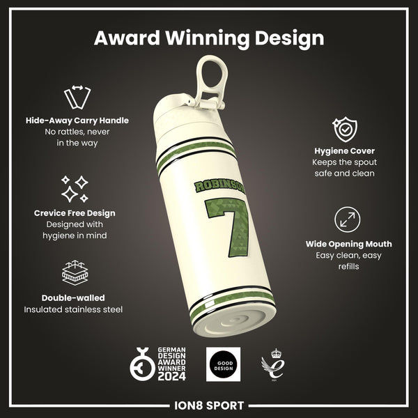 NFLPA x ION8, Insulated Bottle, Icon Series, Bijan Robinson, 750ml (24oz)