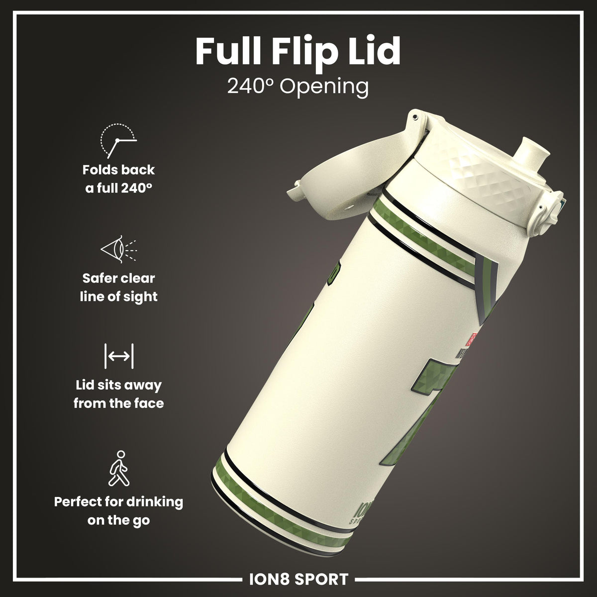 NFLPA x ION8, Insulated Bottle, Icon Series, CJ Stroud, 750ml (24oz)