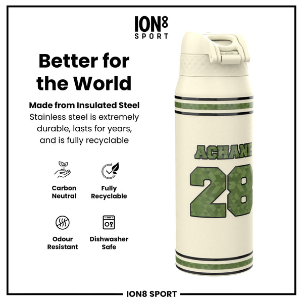 NFLPA x ION8, Insulated Bottle, Icon Series, De'Von Achane, 750ml (24oz)