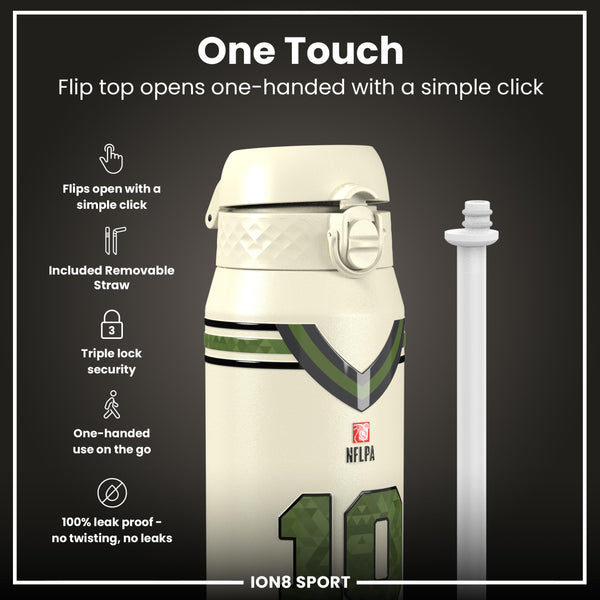 NFLPA x ION8, Insulated Bottle, Icon Series, Drake Maye, 750ml (24oz)