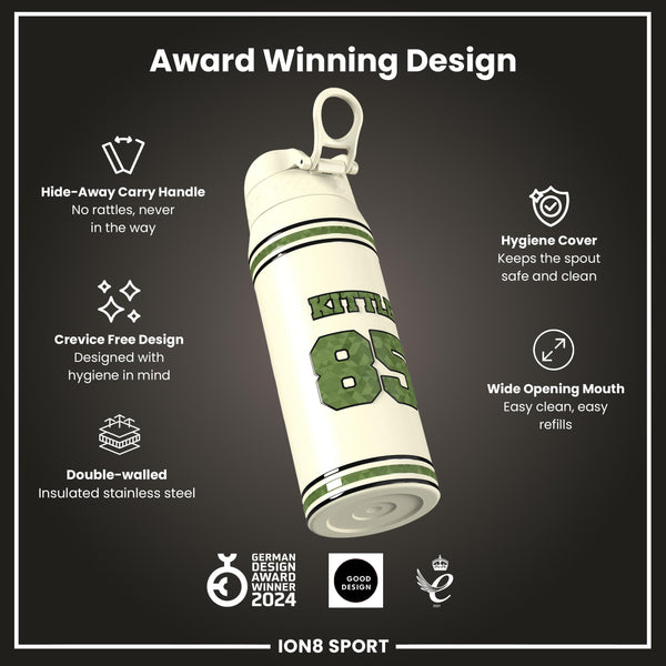 NFLPA x ION8, Insulated Bottle, Icon Series, George Kittle, 750ml (24oz)