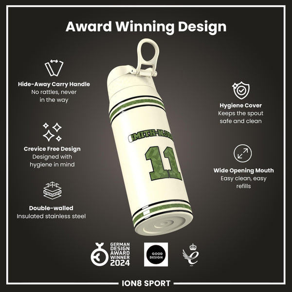 NFLPA x ION8, Insulated Bottle, Icon Series, Jaxon Smith-Njigba, 750ml (24oz)