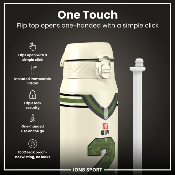 NFLPA x ION8, Insulated Bottle, Icon Series, Pat Surtain, 750ml (24oz)