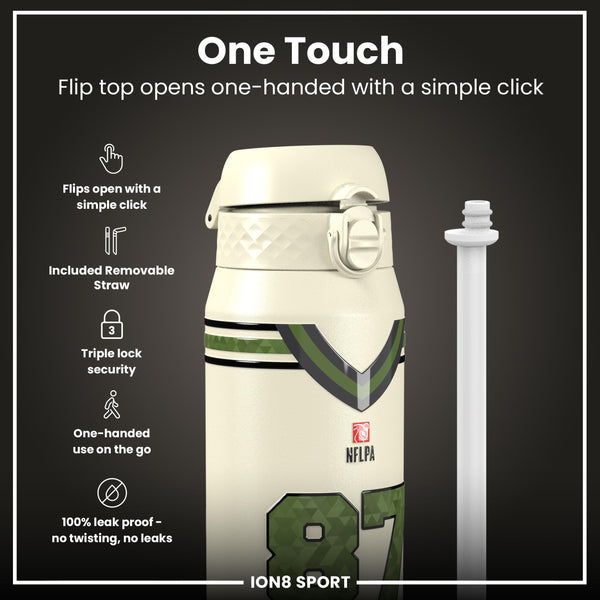 NFLPA x ION8, Insulated Bottle, Icon Series, Travis Kelce, 750ml (24oz)