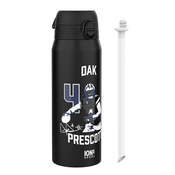NFLPA x ION8, Insulated Bottle, Locked In Series, Dak Prescott, 750ml (24oz)
