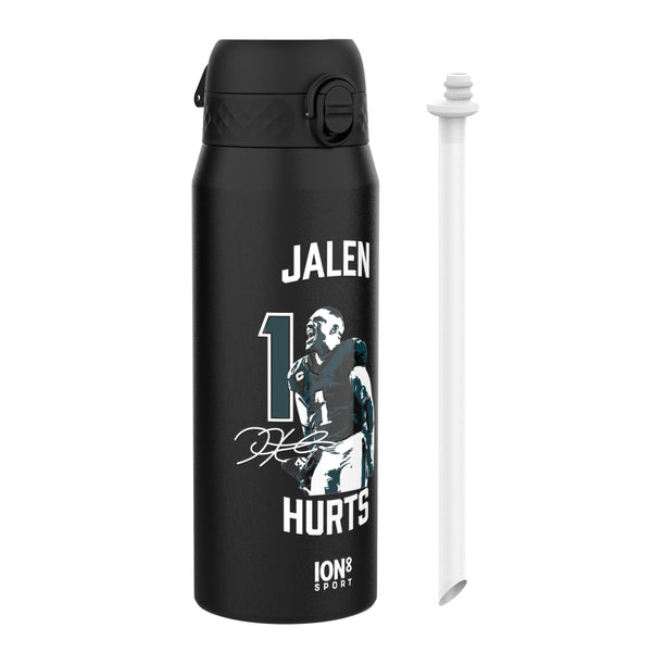 NFLPA x ION8, Insulated Bottle, Locked In Series, Jalen Hurts, 750ml (24oz)