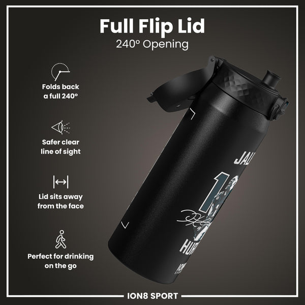 NFLPA x ION8, Insulated Bottle, Locked In Series, Jalen Hurts, 750ml (24oz)