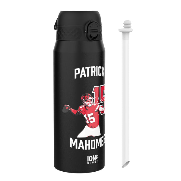 NFLPA x ION8, Insulated Bottle, Locked In Series, Patrick Mahomes, 750ml (24oz)