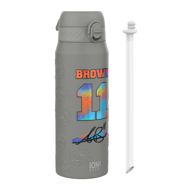 NFLPA x ION8, Insulated Bottle, Signature Series, AJ Brown, 750ml (24oz)