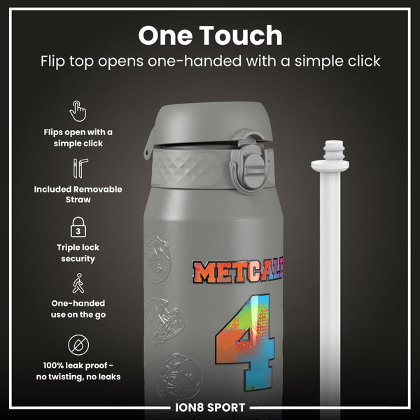 NFLPA x ION8, Insulated Bottle, Signature Series, DK Metcalf, 750ml (24oz)