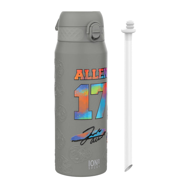 NFLPA x ION8, Insulated Bottle, Signature Series, Josh Allen, 750ml (24oz)