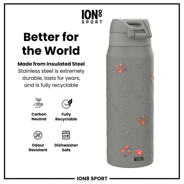NFLPA x ION8, Insulated Bottle, Signature Series, Josh Allen, 750ml (24oz)