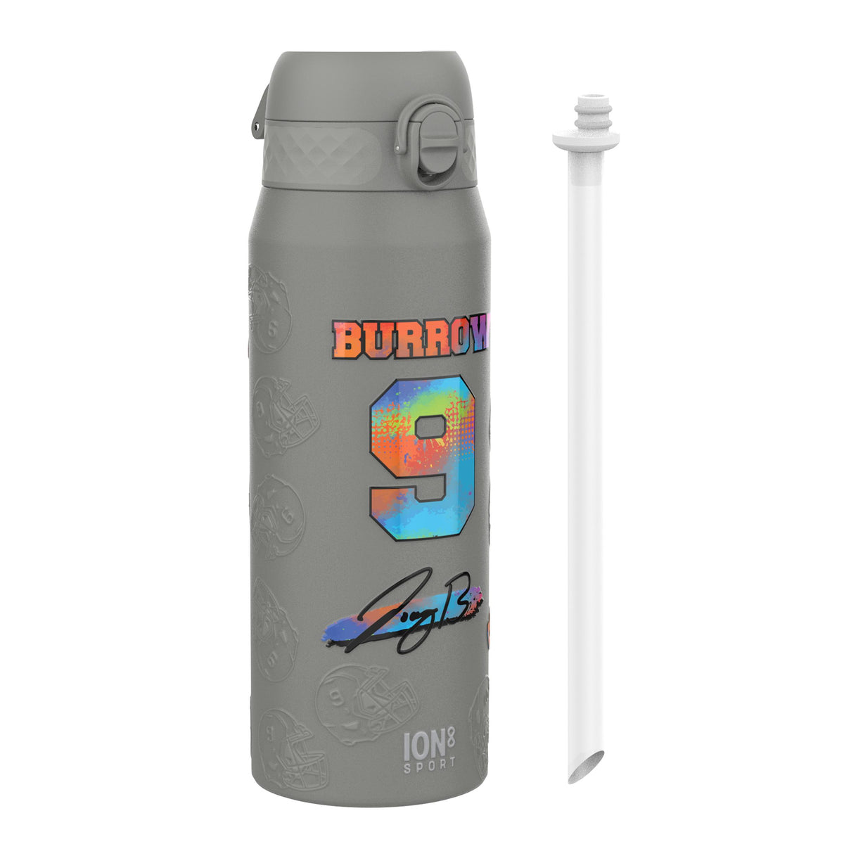 NFLPA x ION8, Insulated Bottle, Signature Series, Joe Burrow, 750ml (24oz)