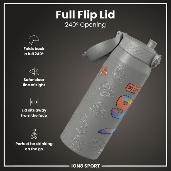NFLPA x ION8, Insulated Bottle, Signature Series, Maxx Crosby, 750ml (24oz)
