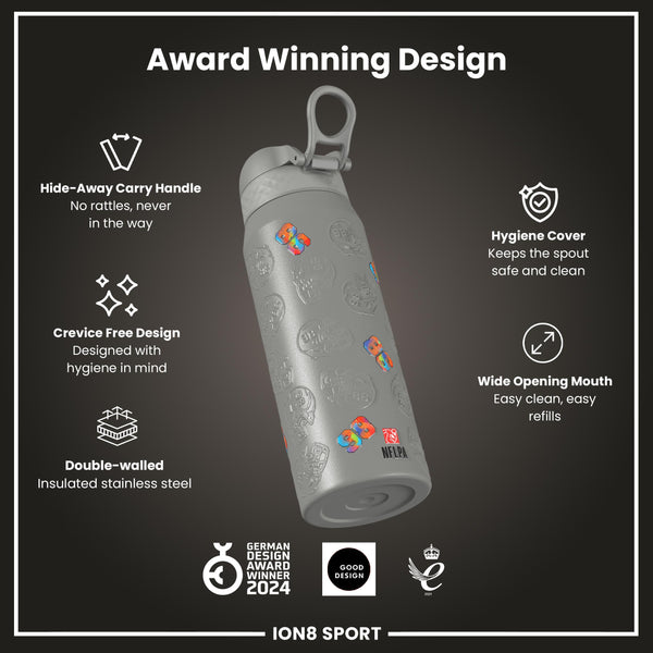 NFLPA x ION8, Insulated Bottle, Signature Series, Maxx Crosby, 750ml (24oz)