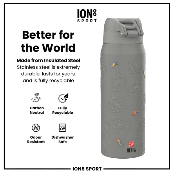 NFLPA x ION8, Insulated Bottle, Signature Series, Malik Nabers, 750ml (24oz)