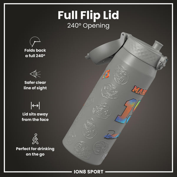 NFLPA x ION8, Insulated Bottle, Signature Series, Patrick Mahomes, 750ml (24oz)