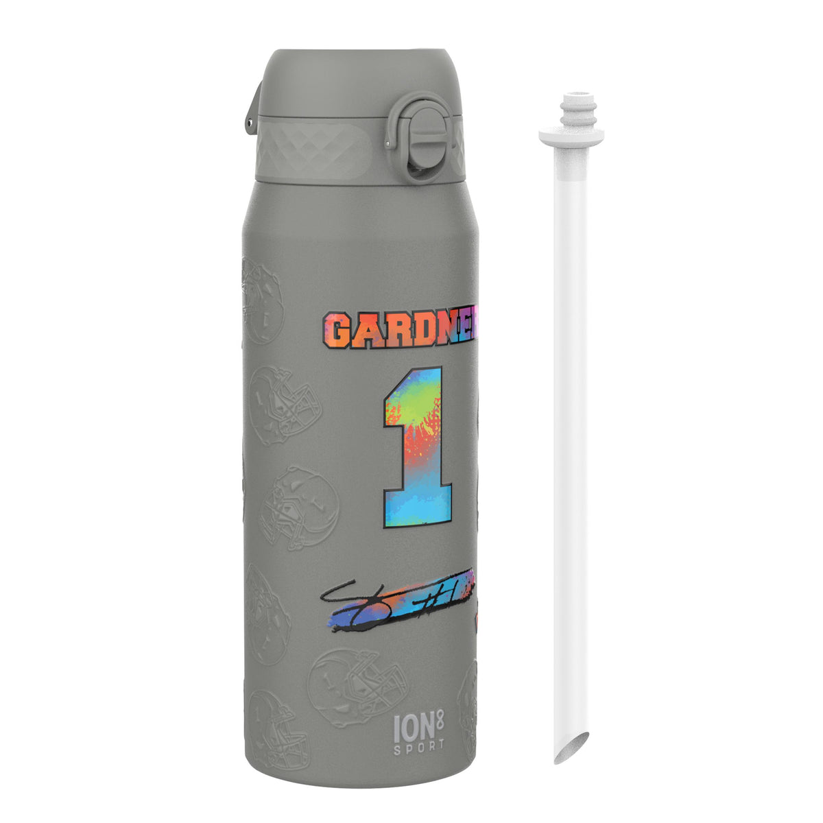 NFLPA x ION8, Insulated Bottle, Signature Series, Sauce Gardner, 750ml (24oz)