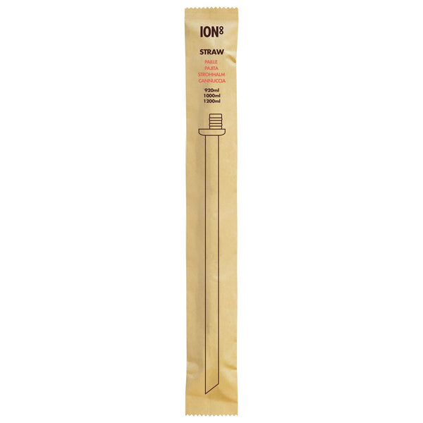 X-Large Straw for 900ml -1200ml ION8 Bottles, Add-on Straw, X-Large