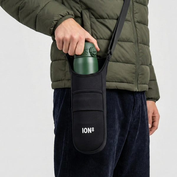 Lightweight, Sling Bottle Bag, Black