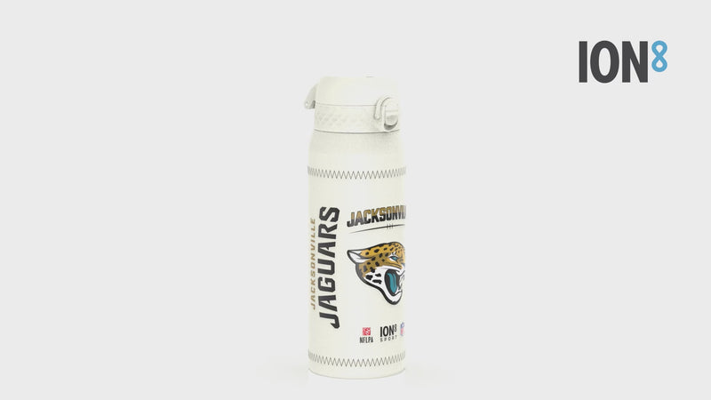 NFL x Ion8 Sports, Insulated Bottle, GameDay Series, Hunter Jaguars, 750ml (24oz)