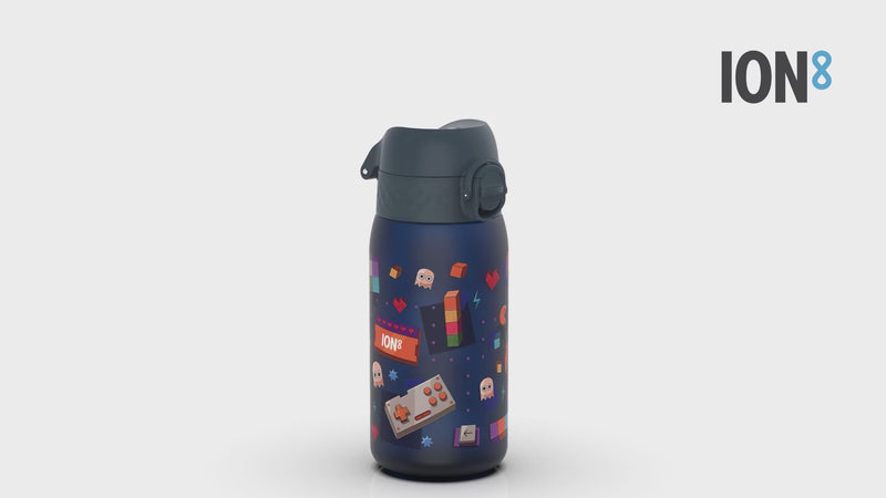 Leak Proof Kids Water Bottle, Recyclon, Gamer, 350ml (12oz)