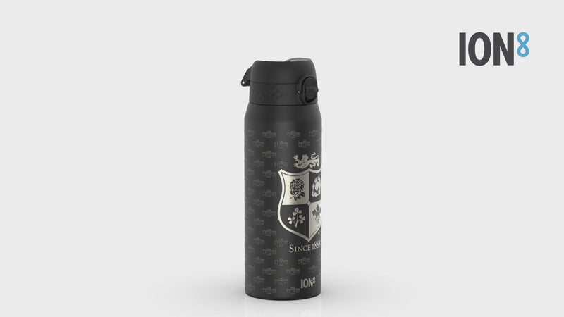 Lions X ION8 Insulated Steel Water Bottle, British & Irish Lions, Nothing Like The Lions, 750ml (24oz)