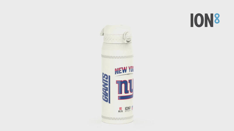 NFL x Ion8 Sports, Insulated Bottle, GameDay Series, Nabers Giants, 750ml (24oz)