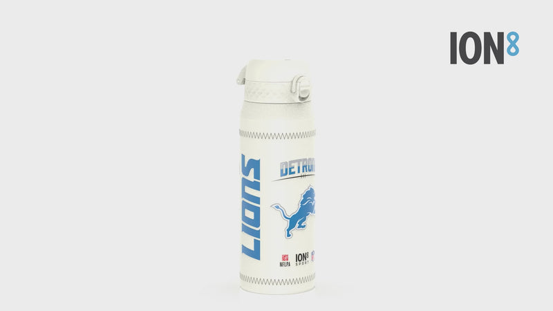NFL x Ion8 Sports, Insulated Bottle, GameDay Series, Hutchinson Lions, 750ml (24oz)