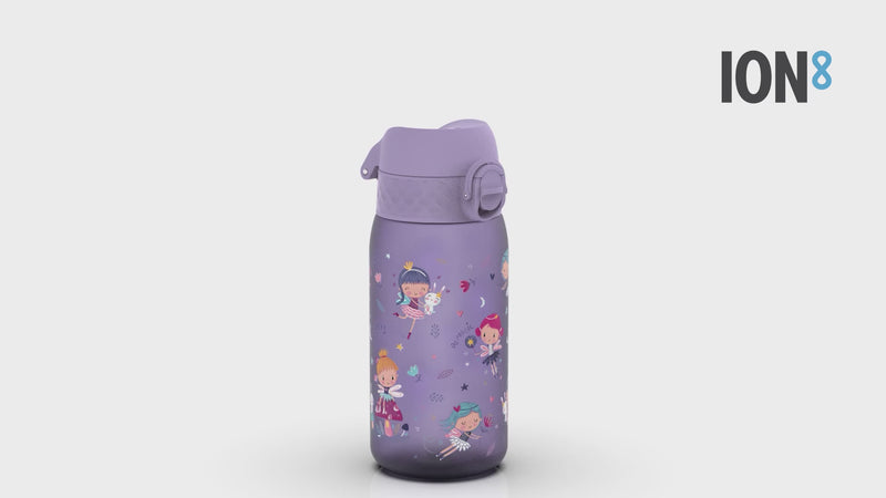 Leak Proof Kids Water Bottle, Recyclon, Fairies, 350ml (12oz)