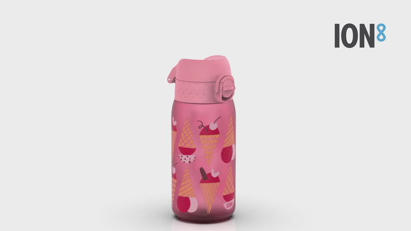 Leak Proof Kids Water Bottle, Recyclon, Ice Creams, 350ml (12oz)