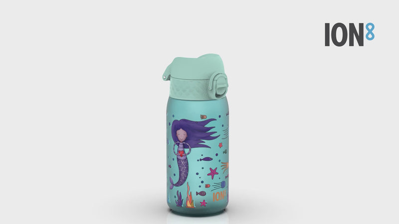 Leak Proof Kids Water Bottle, Recyclon, Mermaid, 350ml (12oz)