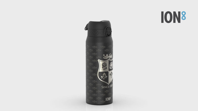 Lions X ION8 Insulated Steel Water Bottle, British & Irish Lions, Rugbys Greatest Journey, 750ml (24oz)